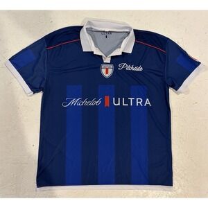 Michelob Ultra Pitchside Club World Cup 25 Jersey Exclusive NYC Blue Large